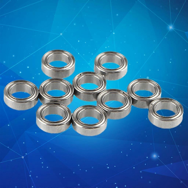 10 stk. MR85-serie Miniature Lejer Metal Afskærmet Kuglelejer til MR85Z 675