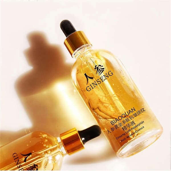 1-5x Ginseng Gold Polypeptide Anti-aging Essence Ginseng Anti-rynk Essence 2PCS