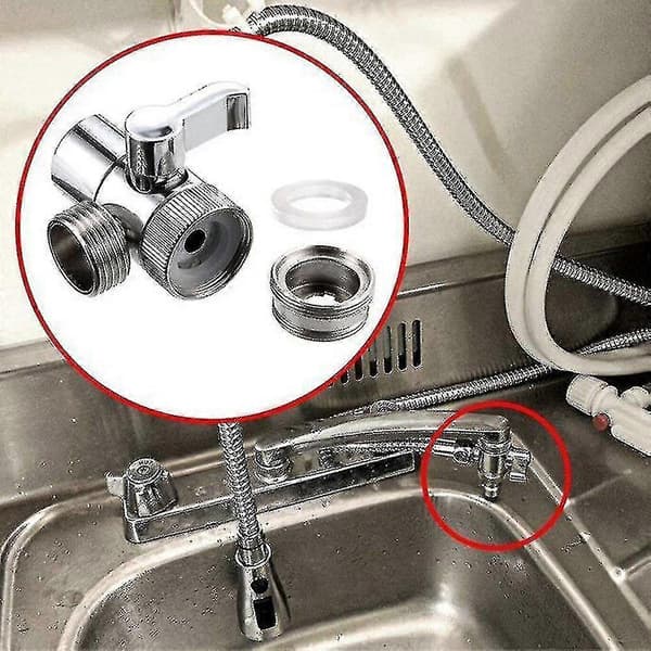 Hane Adapter Vask Splitter Aflederventil Vandhane Stik G