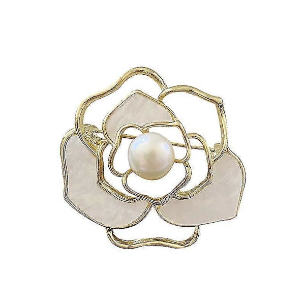 Brosch Bukett Corsage Nålar Brosch Växt Blomma Multifunktionell Brosch Sidenhalsduk Spänne Gåva Till Kvinnor Flicka 27 Ns2