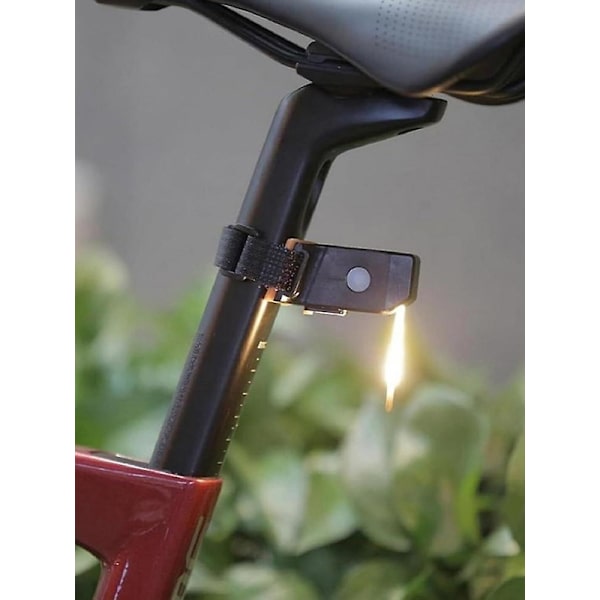 Cykelbaklykta IP65 Vattentät Cykellampa USB LED Laddningsbar Ridning Nattlampa Ficklampa Mountainbike Baklykta