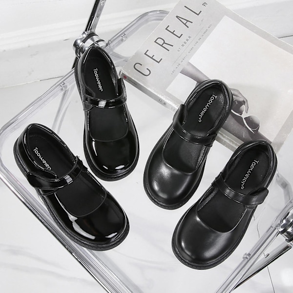 Flickor Stängda Tå Mary Jane Flats -GSL matte