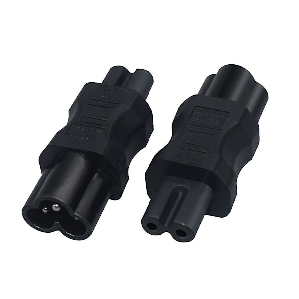 C6 till C5 rak adapter hane till hona adapter C6 till C13 adapter kabel adapter C6 till C15/c6 till C7 kompakt storlek hållbar c6 to c13