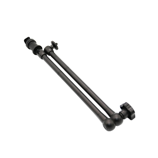 20 Tums Justerbar Articulerande Friktionsarm i Aluminiumlegering 2KG Lastkapacitet med Kallsko Universal 1/4