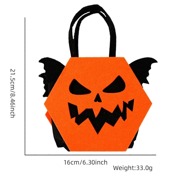 Halloween Kostumer Nye Halloween Slikposer, Ikke-vævet Tredimensionalt, Spøgelsesfestival Børnefest Fest Gaveposer