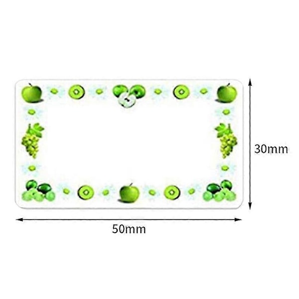 250 kappaletta hedelmäetikettejä, itseliimautuvia hilloetikettejä, pakastinetikettejä, hillolahjoja, ihanteellisia purkkeihin