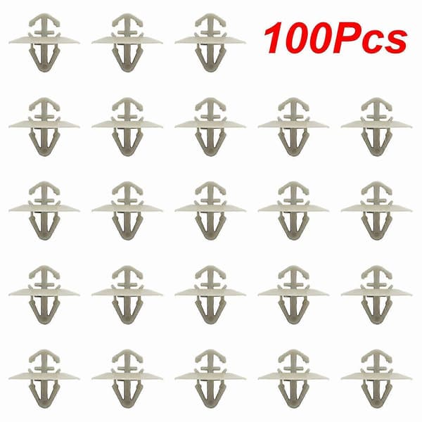 100 stk Side Dørlist Side Trim Panel Klips for Vauxhall Vivaro Renault Trafic