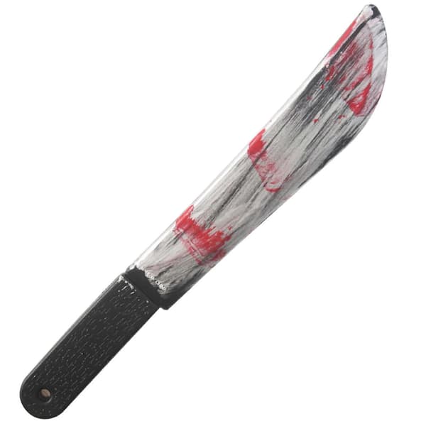 Halloween Simulerings Blodig Kniv Plast Huggverktyg Leksak g