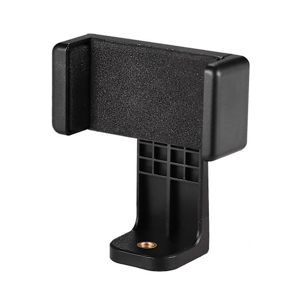 Smartphoneklämma Hållare Telefonfäste Adapter Telefonklämma för Stativ Selfie Stick med Avtagbar Klämma