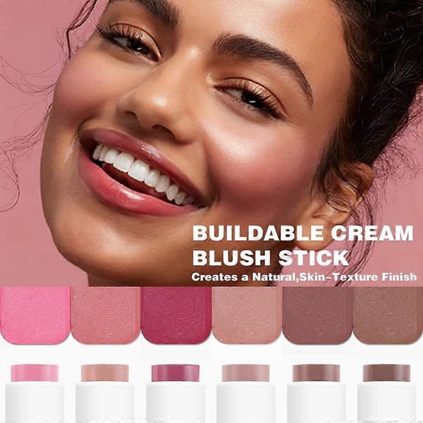 Kremkonturstift - Flerbruksmakeup for reise - Blandbar krem-til-pudder highlighter 28,5g