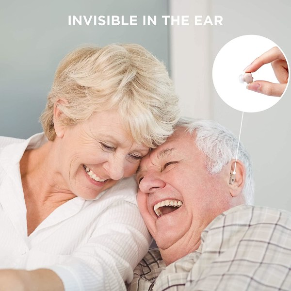 Hörselförstärkare - För seniorer - In-ear ljudförstärkare