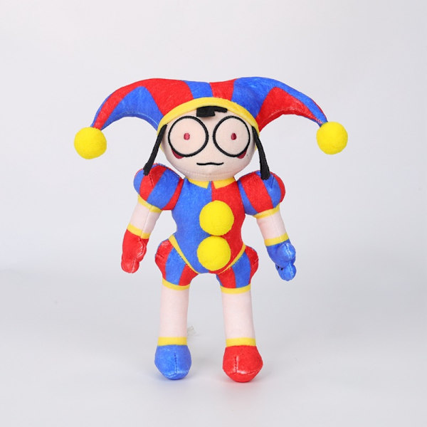 DEN FANTASTISKA DIGITALA CIRKUSEN Digital Circus Animerade Clown Plyschleksak