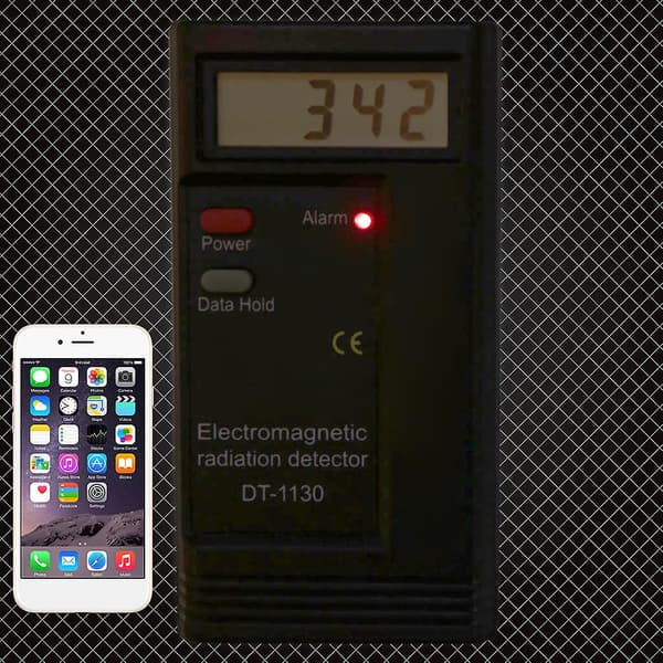 Digital håndholdt elektromagnetisk feltstrålingsdetektor Digital tester meter