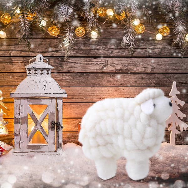 Julepynt Juleuld Filtret Pynt Ornament a