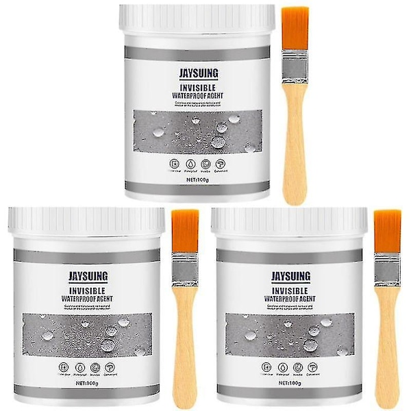 3pcs 100g Super Strong Bonding Adhesive Sealant Permeable Invisible Waterproof Agent -GSL