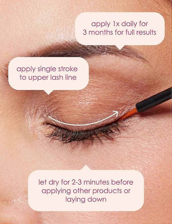 Grande Lash Md Vippe- og Brynforsterker for Lengde og Fylde 4ml 2pcs