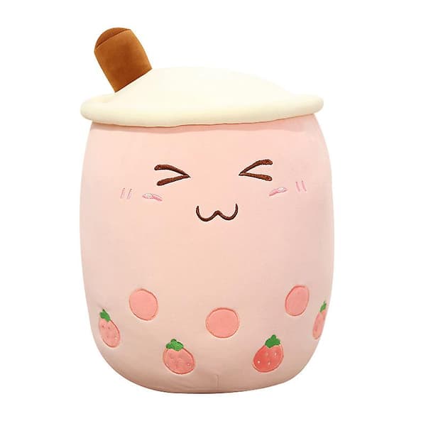 35 cm Bubble Tea Boba Kop Blød Udstoppede Plys Pude