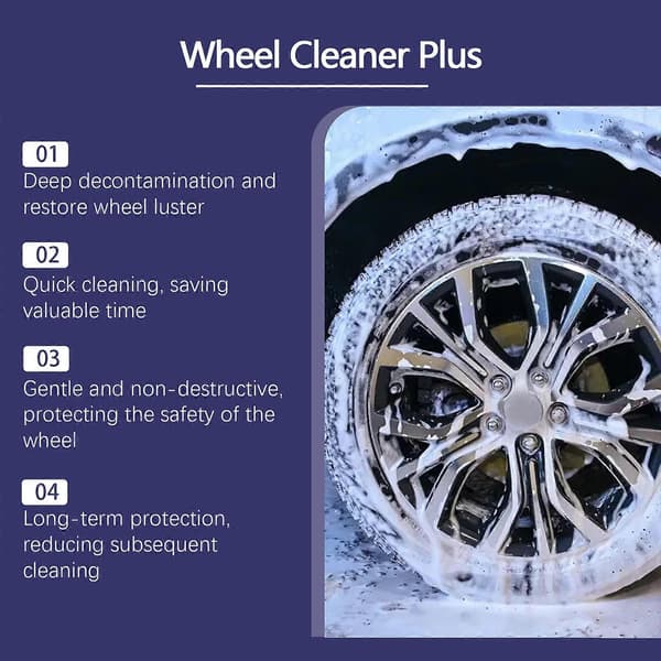 Rayhong Fælgrens - Bremsebelægning & Rustfjerner til Fælge & Nav, Genskaber Glans