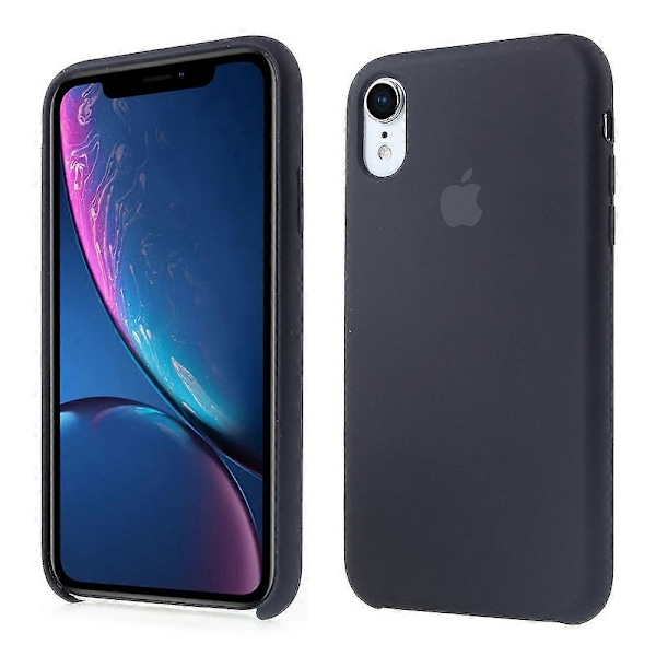 1:1 Skaligt Silikon Skyddsfodral för iPhone XR 6.1 tum style a