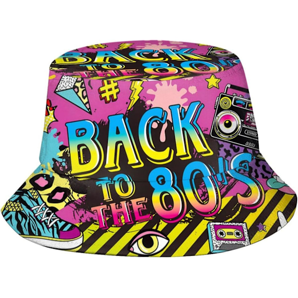 Bucket Hat Fiskehatter Sommer Reise Strand Sol UV Beskyttelse Pakkbar Fiskerlue for Menn Kvinner Tenåringer -GSL p1