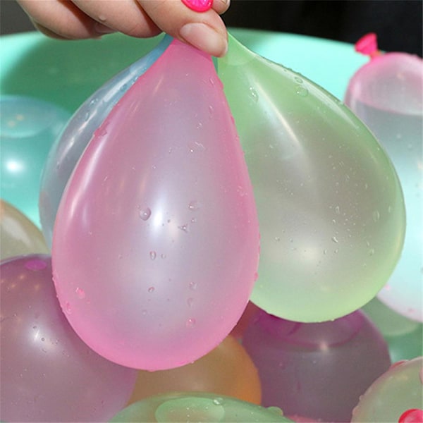 1-3 påsar Vattenballonger Set Instant Vattenfyllda Ballonger Självtätande Ballonger För Poolparty 3bags-333pcs