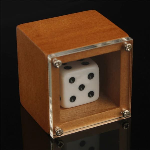 Magisk Performance Punktnummer Skift Terninger Magiske Tricks Close Up Magic Prop Gave