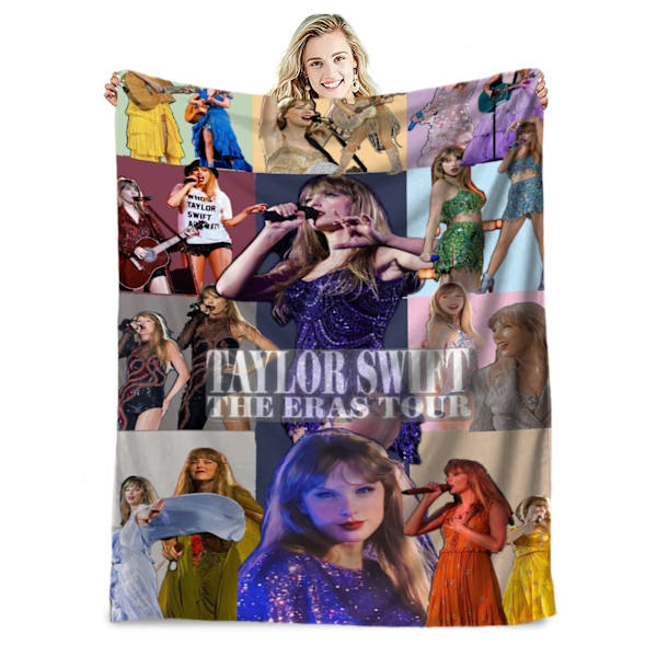 Berømt sanger flanneldækken Taylor Swift gave tæppe aircondition tæppe lur tæppe cover tæppe berømthed tæppe 100*150cm