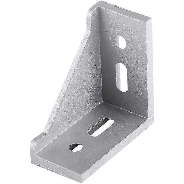 5 st Aluminiumlegering Höger Vinkel L-formad Hörnfäste 58x58mm*28mm