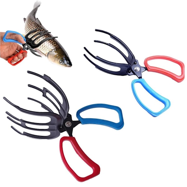 3-klør fiskegriper, fiskepliers griper metallfisk kontrollklemme klo, Eagle Claw fiskegriper fiskepliers fiskegriper fiskegrep takkelverktøy Cont 2 claws