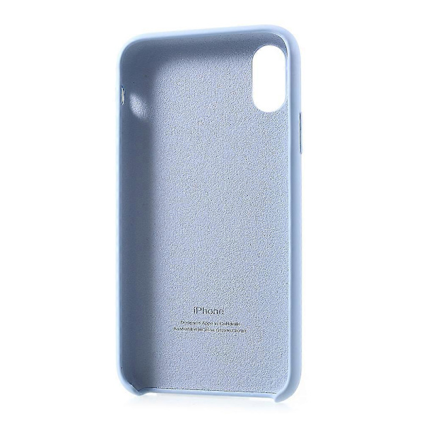 1:1 Skal för iPhone XR 6.1 tum Solid Silikon Silkeslen Bakstycke style e