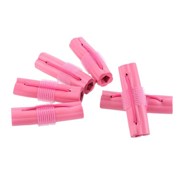6 st Magic Foam Sponge Hårcurlers Lockigt Hår Form Hårcurlers Rulle DIY Hårstilverktyg