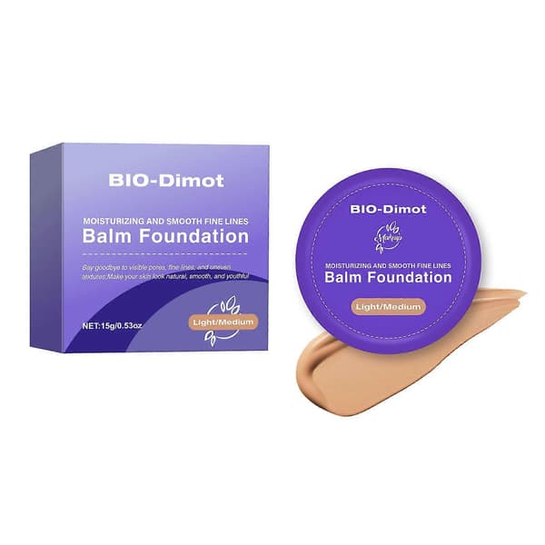 Foundationkrem, langvarig vanntett, oljekontroll, concealer og isolasjonsfoundationkrem (med pudderpuff) C