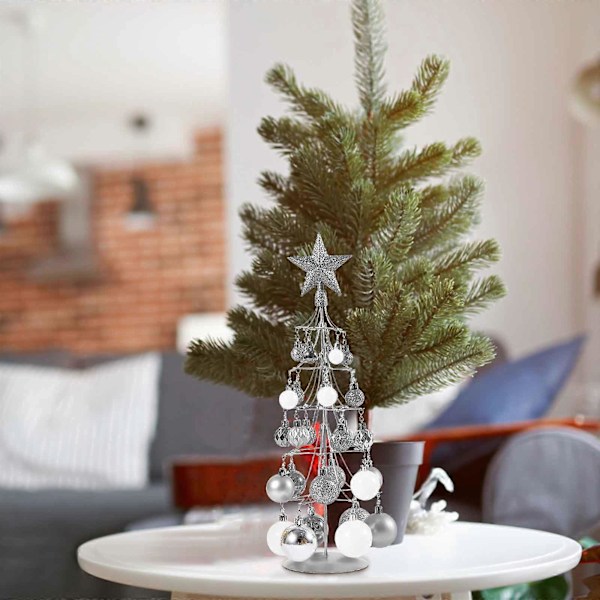 Juldekorationer Julgranskulor Järnram Julgranskulor Borddekorationer