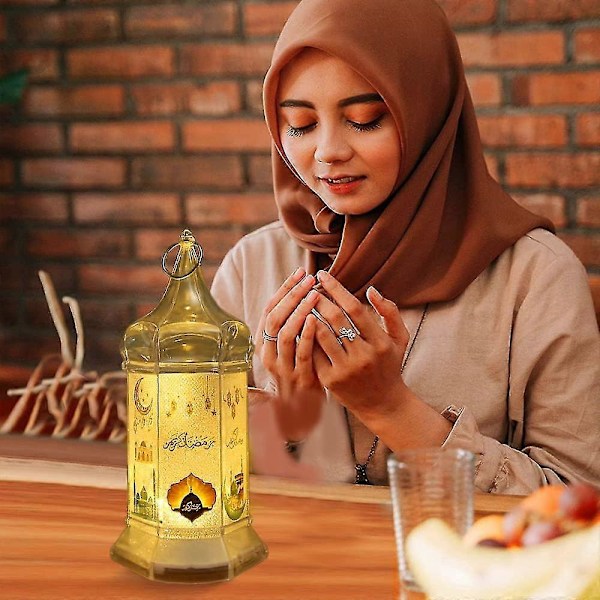 Ramadan Lyktor Ljus, Ramadan Bordslampa, Ramadan Dekorationer För Hemmet, Ramadan Gåvor Till Barn, Ramadan Dekorationer -CHSZ 2pcs