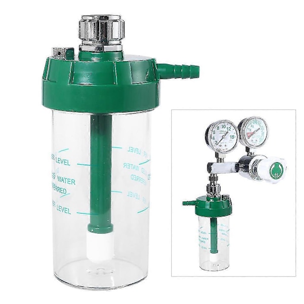 200ml Tørr Fuktighetsflaske for Oksygenregulator O2 Trykkmåler