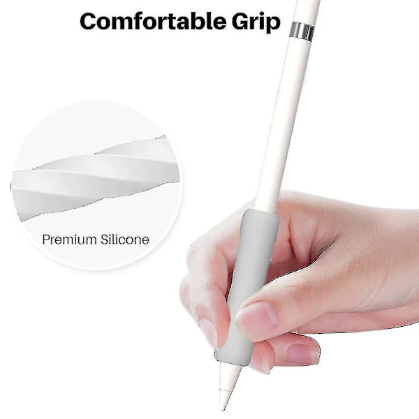 3 stk. Designs Premium Silikon Ergonomisk Grebsholder, Dobbeltsidet