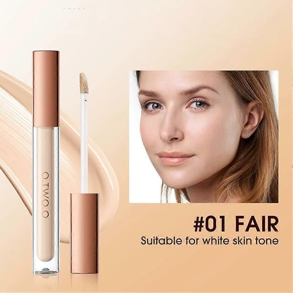 O.TWO.O Flytande Concealer - 24H Hållbar & Hög Täckning light 5g