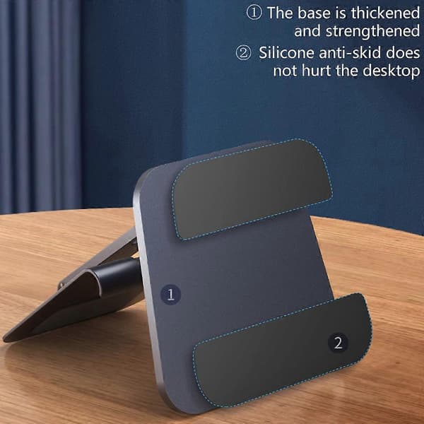 Ergonomisk Foldbar Tablet Stativ til Tablet Telefon Mobilholder