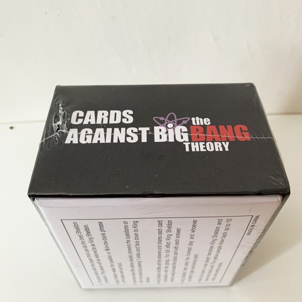 Engelsk brætspil Kort mod Bigbang teori Big Bang spil Par LOOPY