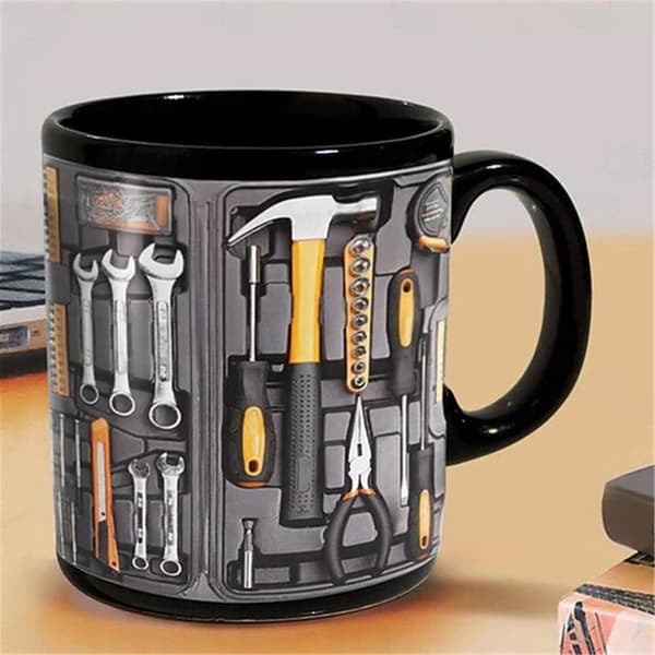 Verktygslåda Keramisk kaffemugg Temugg Fars dag present -GSL