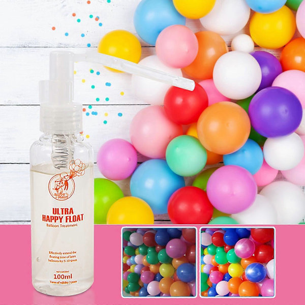 100ml Helium Flytande Flytkraft för Födelsedag Bröllop Ökar Flytande Helium Skyddsvätska