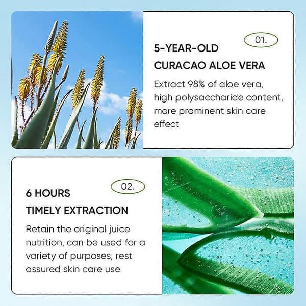 SADOER Aloe Vera Återfuktande Läppbalsam (Utländsk version, Ny) 2.7g