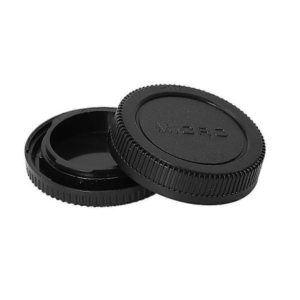 Takakamera Olympus Panasonic Micro 4/3 -kamerarungolle ja EF-objektiiville tarkoitettu takakannen korkki b
