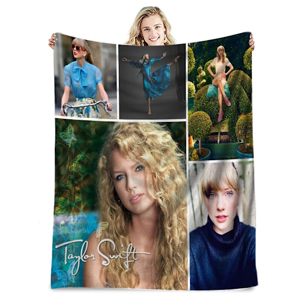 Berømt sanger flanneldækken Taylor Swift gave tæppe aircondition tæppe lur tæppe cover tæppe berømthed tæppe 100*150cm
