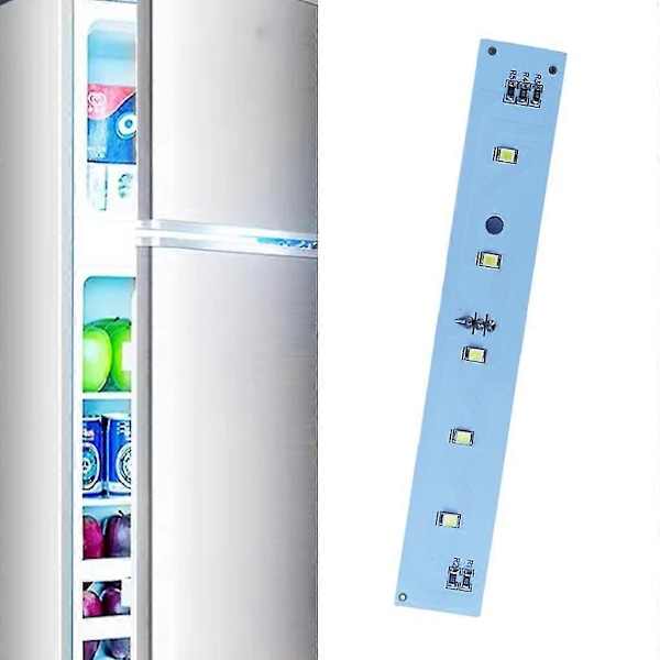 Ny 1stk Bcd-536wkm Kjøleskaps-LED-lys for Midea 17431000000072 502410010020 Høy kvalitet LED-lysstyre Kjøleskap