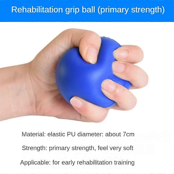 Handterapi Greppstyrkeboll Sträckare Finger Fitness Armträning Muskelavslappning Återhämtning Rehabilitering Grepp Utrustning