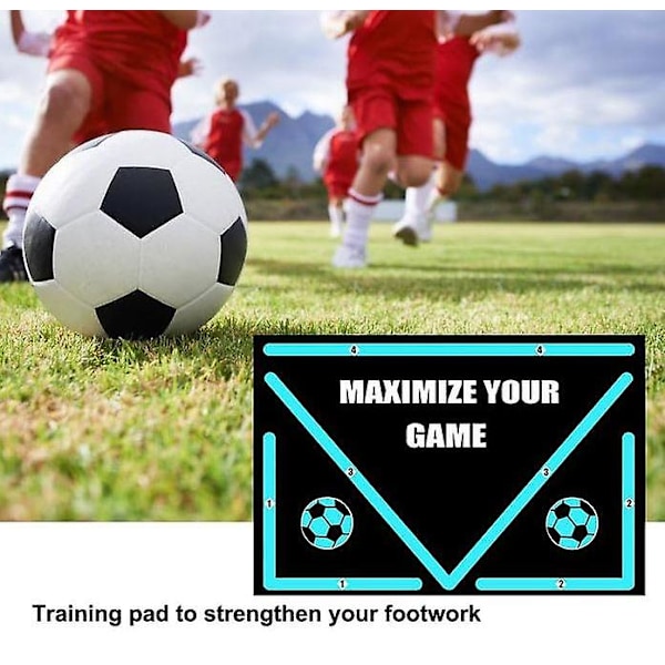 Fodbold Træningsmåtte Fpro Boldbeherskelse Måtte Fodbold Fodtrin Træningsmåtte original