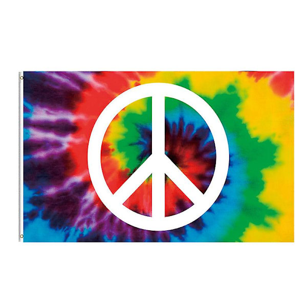 Fredsflagga 150x90cm, Hållbar Polyester Fredsflagga Levande Färg Fredsduva Flagga Fredsflagga Dekoration Banner För Patio Gräsmatta Heminredning g