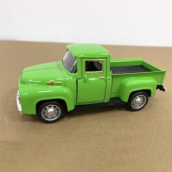 Seostettu Pickup-kuorma-auton malli Kaksi-ovinen maastoauto Näyttömallikokoelma Auto green
