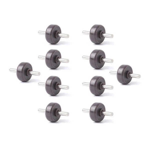 10 stk. såleplatehjul erstatning for V6 V7 V10 V11 V15 DC58 DC59 DC62 Direct Drive Cleaner Head Rollers deler